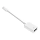 Adapter OTG USB / Lightning 8-pin, Fehér