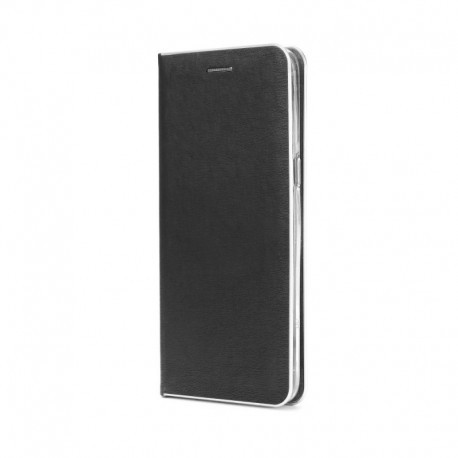 Samsung Galaxy A72 4G / 5G Luna Book Silver oldalra nyíló műbőr telefontok, Fekete