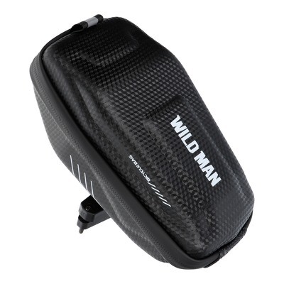 WILDMAN utazótáska kerékpár nyereg alá cipzárral E7S 0.8L fekete