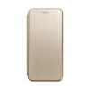 Samsung Galaxy A12 Forcell Elegance oldalra nyíló elegáns műanyag telefontok, arany