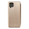 Samsung Galaxy A12 Forcell Elegance oldalra nyíló elegáns műanyag telefontok, arany