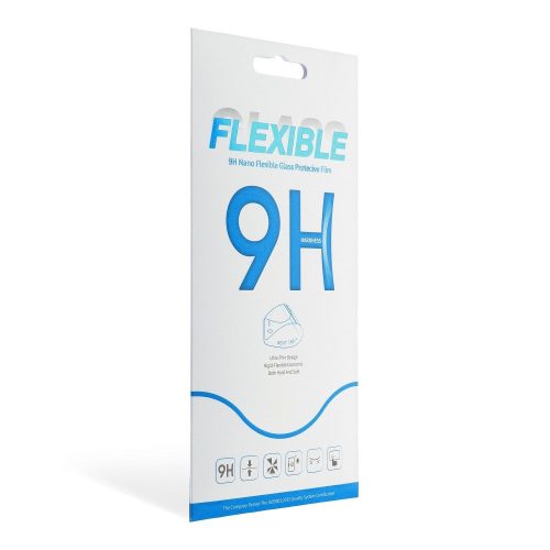 Apple iPhone 13 / 13 Pro Bestsuit Flexible Nano Glass 9H flexibilis kijelzovédő üvegfólia, átlátszó