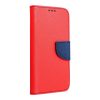 Xiaomi Poco M4 Pro 5G Fancy Book oldalra nyíló flip telefontok, Piros/Sötétkék