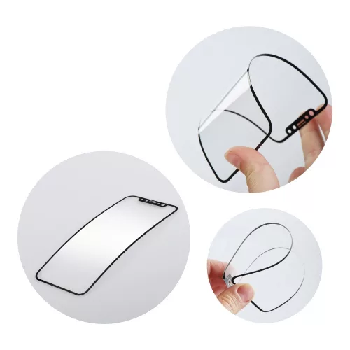 Samsung Galaxy S22+ (S22 Plus) Bestsuit Flexible Hybrid Glass 5D Hot Bending flexibilis, t