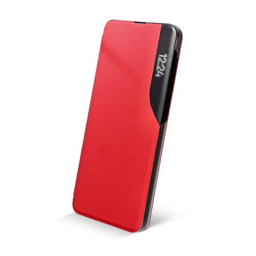 Samsung Galaxy A73 5G Eco Leather View oldalra nyíló aktív flip telefontok, piros