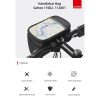 SAHOO 112001 kormányra szerelhető kerékpáros táska, vízlepergető, fekete