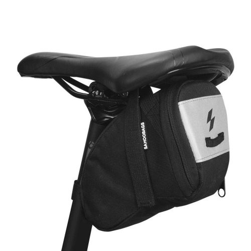 Sahoo nyereg alá rögzíthető kerékpáros táska, 1L - 132003, Fekete