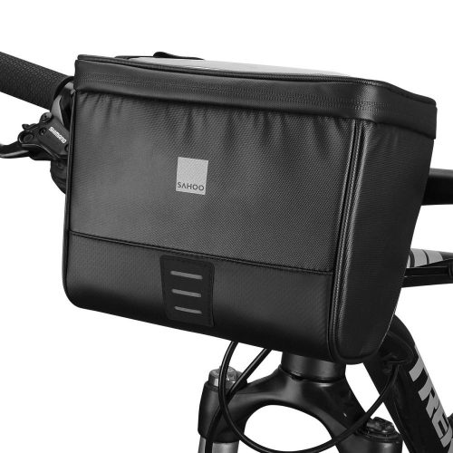 Sahoo kormányra rögzíthető kerékpáros táska, 2L - 112049, Fekete