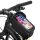 Sahoo vázra rögzíthető kerékpáros táska és telefontartó, 0,8L - 122053, Fekete