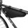 Kerékpáros mobiltelefon tartó, táska, vízálló, vázra rögzíthető, fekete, 1L, Sahoo (122057)