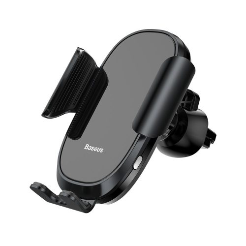 Baseus Smart Gravity univerzális szellőzőre erősíthető automata autós telefontartó (SUGENT-ZN01), Fekete