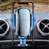 Baseus Future Gravity telefontartó autós, kör alakú szellőzőrácsba helyezhető, kék (SUYL-BWL03)