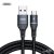 Remax Rc-152m MicroUsb telefon töltő és adatkábel (1m) 2.4A 480mb/s,, Fekete
