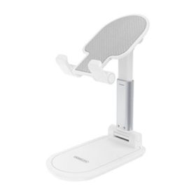   Remax RL-CH13 Teleszkópos, asztali telefontartó, összecsukható, fehér