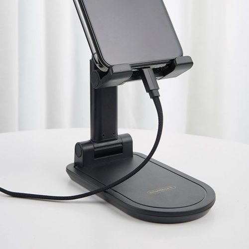 Remax RL-CH13 Teleszkópos, asztali telefontartó, összecsukható, fehér