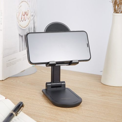 Remax RL-CH13 Teleszkópos, asztali telefontartó, összecsukható, fehér