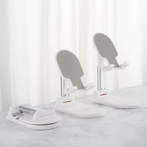 Remax RL-CH13 Teleszkópos, asztali telefontartó, összecsukható, fehér