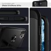 Apple iPhone 12 / 12 Pro Spigen Tough Armor prémium dupla rétegű ütésálló telefontok, MIL-STD, Air Cushion technológia, Fekete
