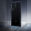 Samsung Galaxy S22 Ultra Spigen Ultra Hybrid hátlap tok - ACS03919, Átlátszó/Fekete