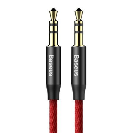 Baseus Yiven audio kábel 1m (CAM30-B91), piros