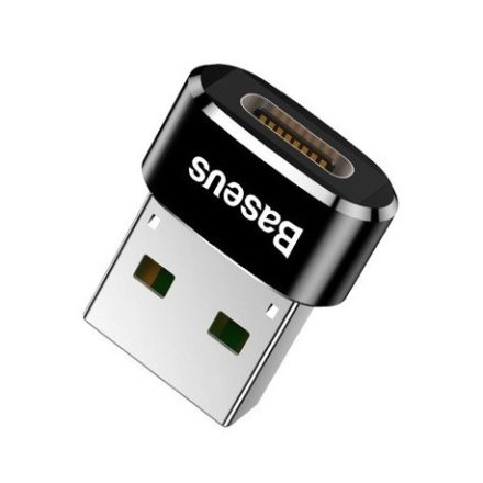 Baseus adapter USB Type-C (anya) / USB (apa) CAAOTG-01 fekete