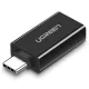 Ugreen US173 USB-A 3.0 – USB-C 3.1 adapter, fekete