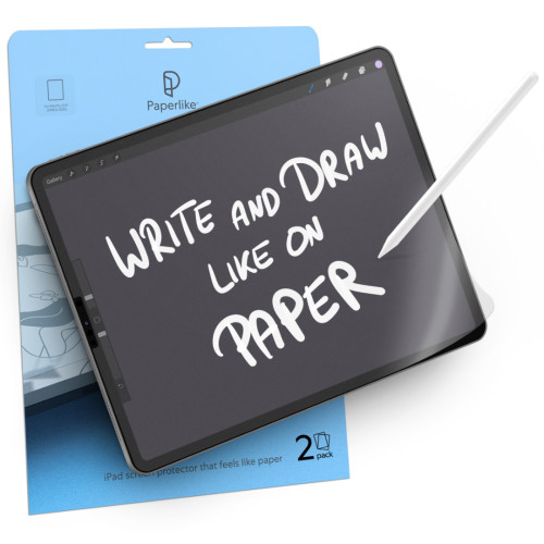 Apple iPad 10.2 2019/2020/2021 Paperlike 2.1 tablet kijelzővédő fólia, Átlátszó