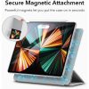 Apple iPad Pro 12.9 2020/2021/2022 ESR Rebound Magnetic tablet tok, Szürke