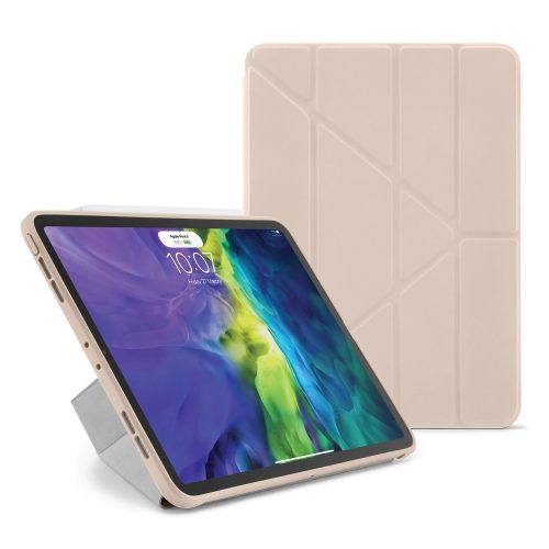 Apple iPad Pro 12.9 2020/2021/2022 Pipetto Origami No1 Original tablet tok, Rózsaszín