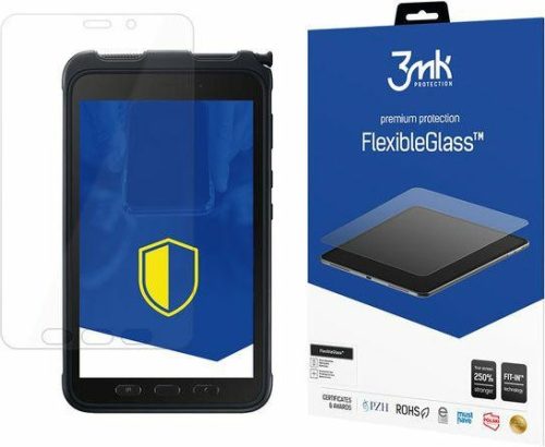 Samsung Galaxy Tab Active 3 8 3MK FlexibleGlass tablet üvegfólia, Átlátszó