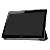 Huawei MediaPad T3 10.0 Tech-Protect Smartcase tablet tok, Fekete