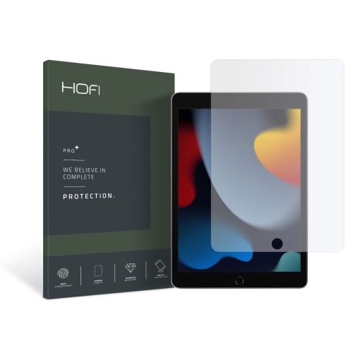 Apple iPad 10.2 2019/2020/2021 Hofi Glass Pro+ tablet üvegfólia, Átlátszó