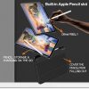 Apple iPad Air 2020/2022 - iPad Pro 11 (2018) Infiland Crystal tablet tok, Fekete