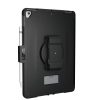 Apple iPad 10.2 2019/2020/2021 UAG Hand Strap tablet tok, Fekete