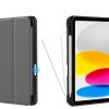 Apple iPad 10.9 2022 (10 gen) Tech-Protect Sc Pen tablet tok, Fekete