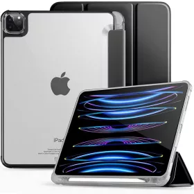   Apple iPad Pro 12.9 2020/2021/2022 Tech-Protect Sc Pen Hybrid tablet tok, Fekete