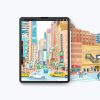 Apple iPad 10.9 2022 (10 gen) Hofi Paper Pro+ tablet kijelzővédő fólia, Átlátszó