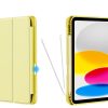 Apple iPad 10.9 2022 (10 gen) Tech-Protect Sc Pen tablet tok, Sárga