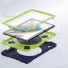 Samsung Galaxy Tab A8 10.5 (2021) Tech-protect X-armor tablet tok, Sötétkék-Lime