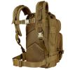 Condor Compact Assault Pack - túrahátizsák, 22L (44 x 23 x 23 cm), fekete