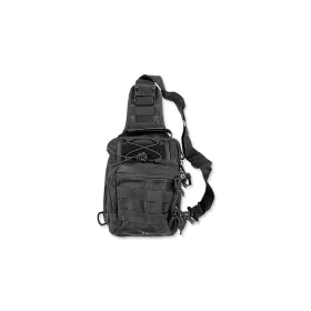MFH Shoulder Bag Molle - katonai válltáska, fekete