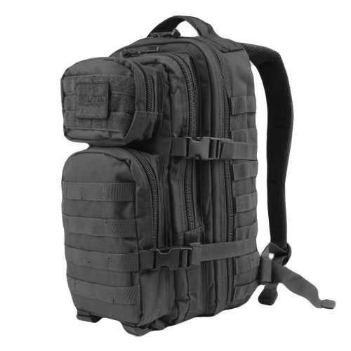 Mil-Tec Small Assault - túrahátizsák, 20L (42 x 20 x 25 cm), fekete