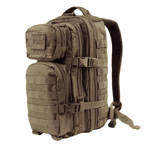 Mil-Tec Small Assault - túrahátizsák, 20L (42 x 20 x 25 cm), világosbarna