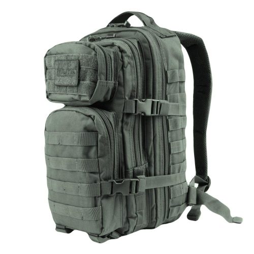 Mil-Tec Small Assault - túrahátizsák, 20L (42 x 20 x 25 cm), zöld