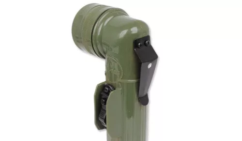 Mil-Tec Angle Flashlight R20 Halogen - katonai zseblámpa, zöld