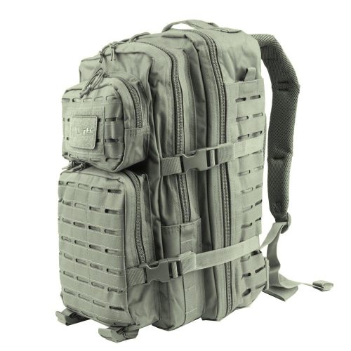 Mil-Tec Large Assault Laser - túrahátizsák, 36L (51 x 29 x 28 cm), zöld