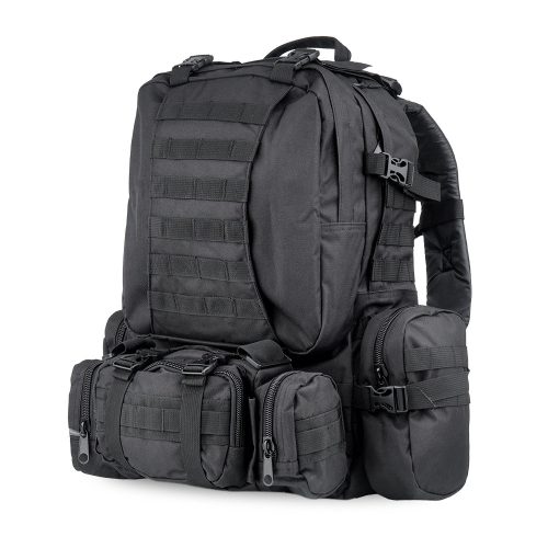 Mil-Tec Defense Pack Assembly - túrahátizsák, 36L, fekete