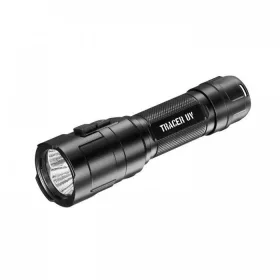   Mactronic Tracer UV - újratölthető taktikai elemlámpa UV funkcióval, 1000lm, fekete