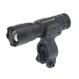   Falcon Eye Alpha - zseblámpa kerékpáros tartóval, 450lm, fekete