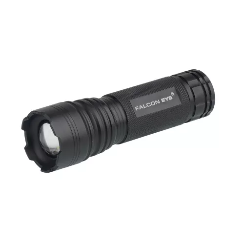 Falcon Eye Alpha - zseblámpa kerékpáros tartóval, 450lm, fekete